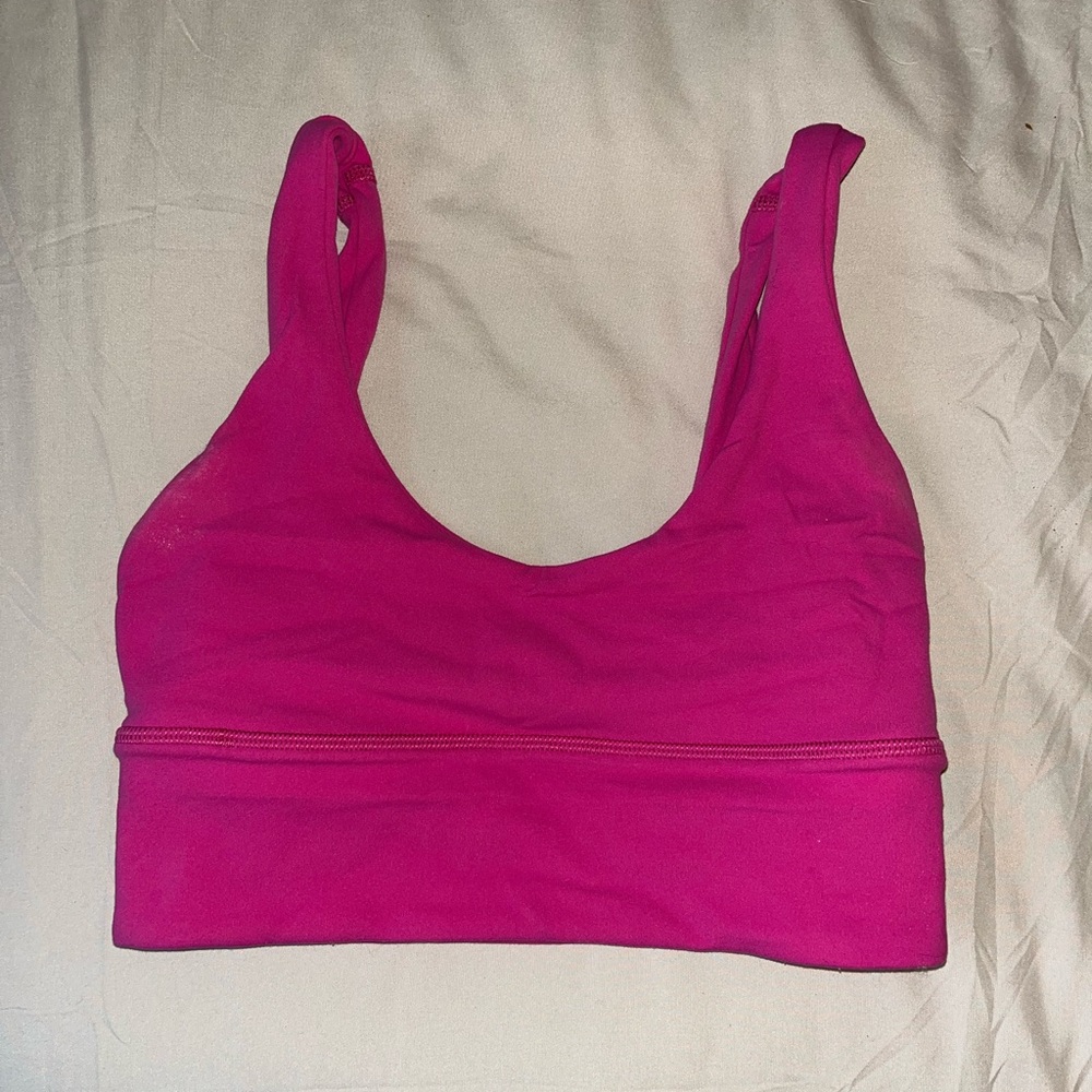 Lululemon Athletica Fuchsia Sports Bra